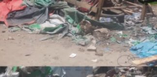 إحراق بعض مخيمات النازحين في مخيم “احوال العجوز ” بمديرية ذي السفال