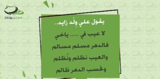 من أقوال علي ولد زايد