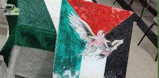 معرضاً تشكيلياً مفتوحاً تضامناً مع المقـاومـ.ــة الفلســ.ـطينية في ثقافة إب