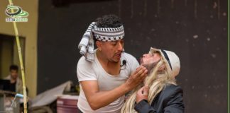 تواصل عروض مهرجان اللواء الأخضر للمسرح الثنائي في مدينة إب