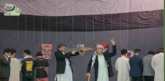 عرض مسرحي احتفاء باليوم العربي للمسرح وتضامنا مع القضية الفلسطينية بإب