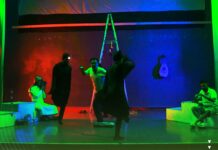 ” مثلث آدم ” عرض مسرحي على خشبة المركز الثقافي بإب